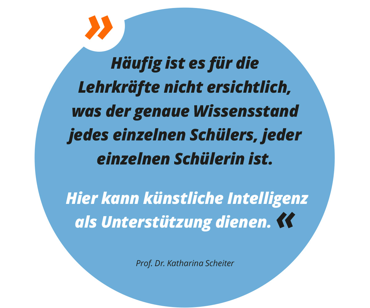 Zitat  Prof. Dr. Katharina Scheiter